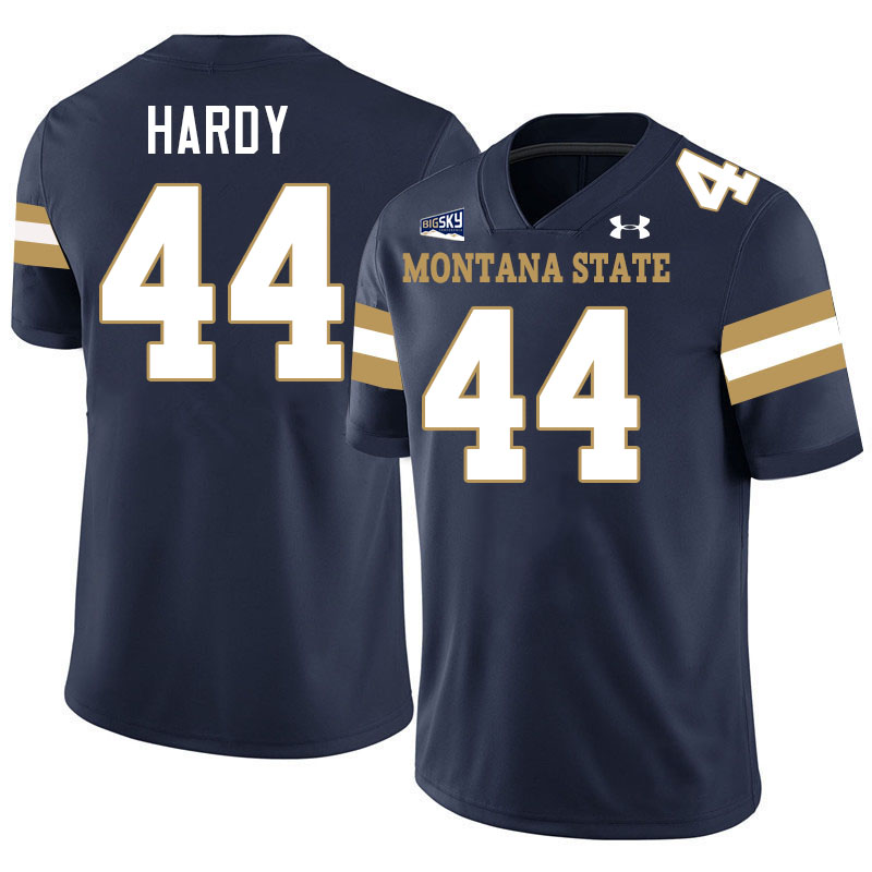 Montana State Bobcats #44 Daniel Hardy College Football Jerseys,Uniforms Stitched-Navy